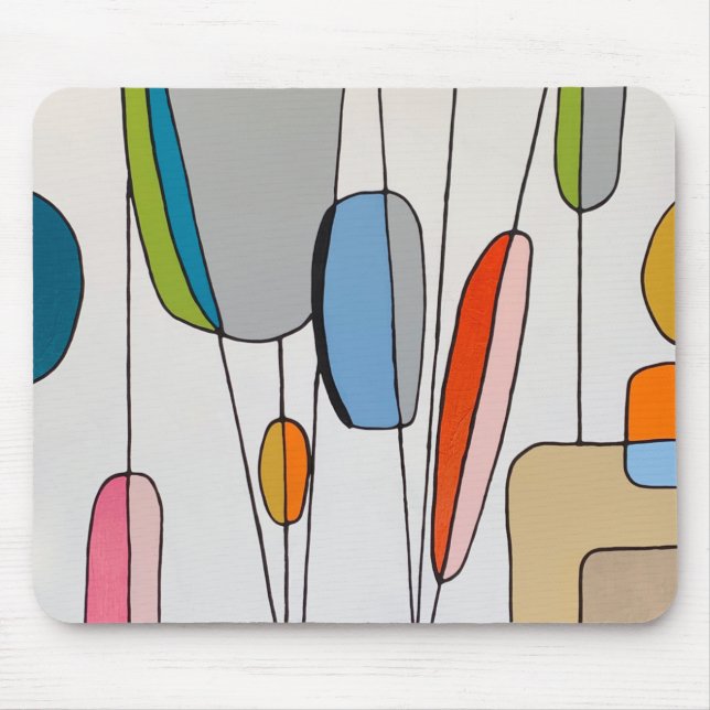 Hängning med en trådstyrd Mousepad Musmatta (Framsidan)