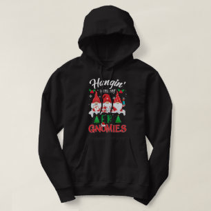 Hängning med min ER Gnomies Nurse jultomten Hoodie