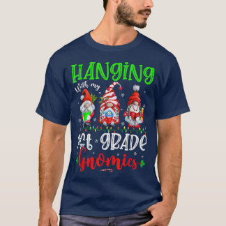 Hängning med min första Klass-Gnomies Julafton Lju T Shirt