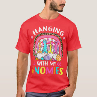Hängning med min Gnomies Bunny Öron Egg Hunting Ra T Shirt