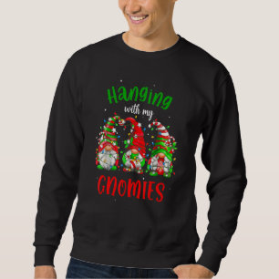 Hängning med min Gnomies Nordic Santa Gnome Christ Lång Ärmad Tröja