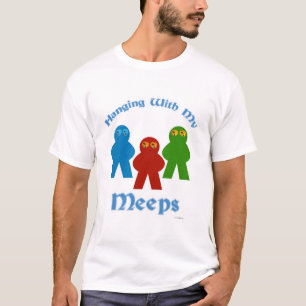 Hängning med min Meeps Game Slogan T Shirt