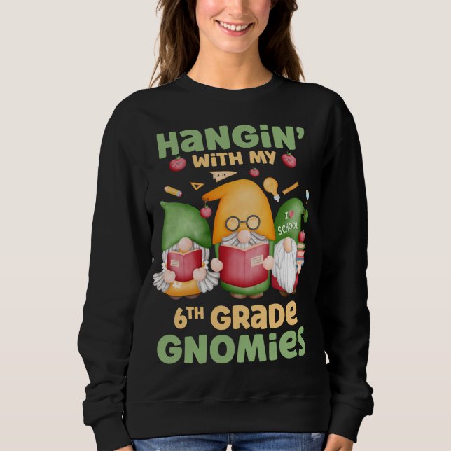 Hängning med min PICU-sjuksköterska Gnomes Ugly Ju T Shirt (Framsida)
