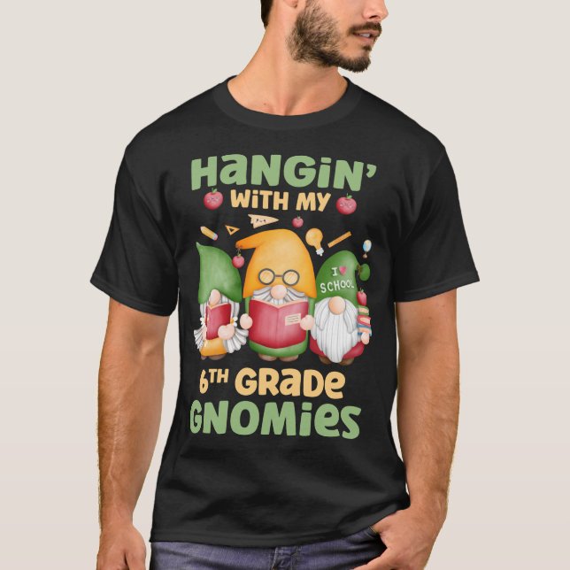 Hängning med min PICU-sjuksköterska Gnomes Ugly Ju T Shirt (Framsida)