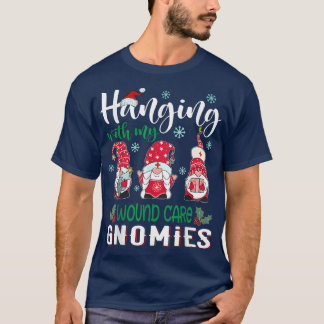 Hängning med min vårdsgrupp Gnomies Nurse-jul T Shirt