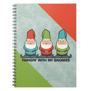 Hängning med mina Gnomier Homies Anteckningsbok