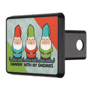 Hängning med mina Gnomier Homies Dragkroksskydd