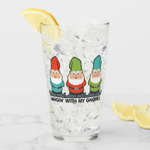 Hängning med mina Gnomier Homies Drinking Glass Glaskopp