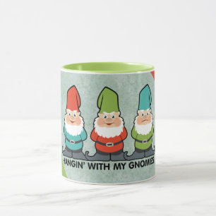 Hängning med mina Gnomier Homies Mugg