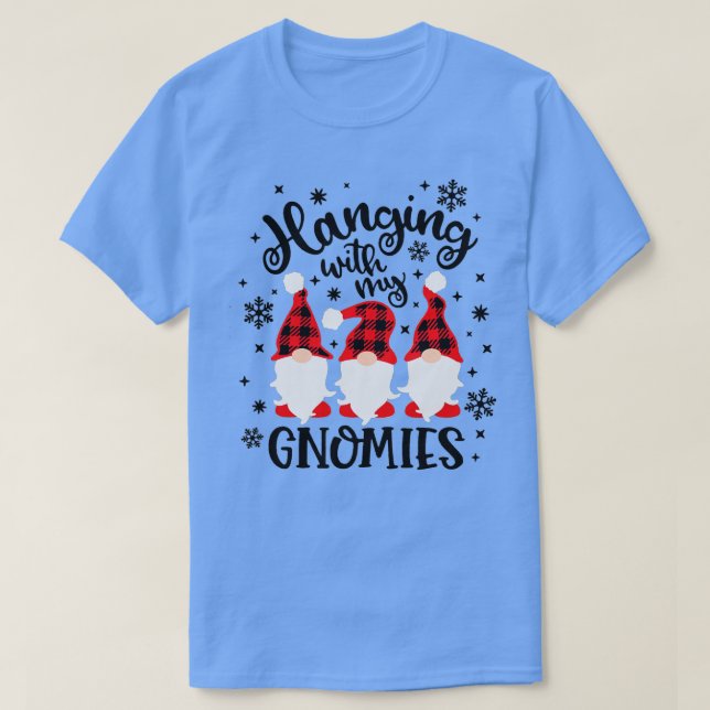 Hängning med mina Gnomies God jul Ljus Gno T Shirt (Design framsida)