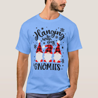 Hängning med mina Gnomies God jul Ljus Gno T Shirt