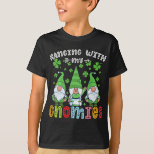 Hängning med mina Gnomies Santa Gnomes Light Snö C T Shirt