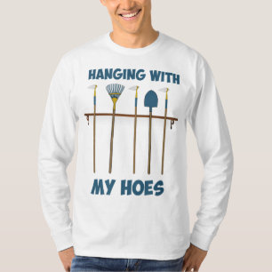 Hängning med mina hus, trädgårdsmästare t shirt
