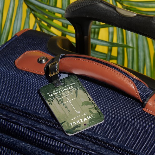 Hängning på en tråd bagagebricka (Framsida Insitu 1)