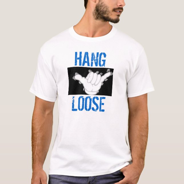 HÄNGNING SOM ÄR LÖS TEE SHIRT (Framsida)