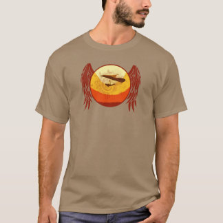 HÄNGNING som GLIDER central för HG-CIRCLE 005 Tee Shirt