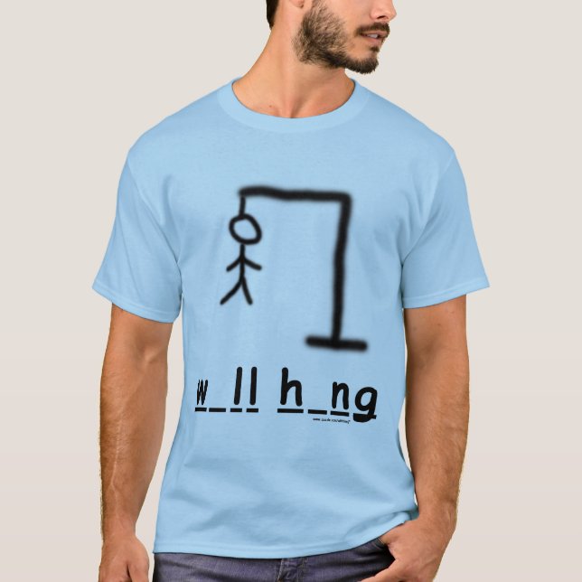 "Hängningbrunn" T-tröja Tee (Framsida)
