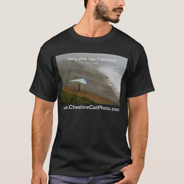 Hängningglidljud San Francisco! Kalifornien Tee Shirt (Framsida)