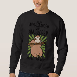 Hängningstid för längd- och morgonmuffel lång ärmad tröja
