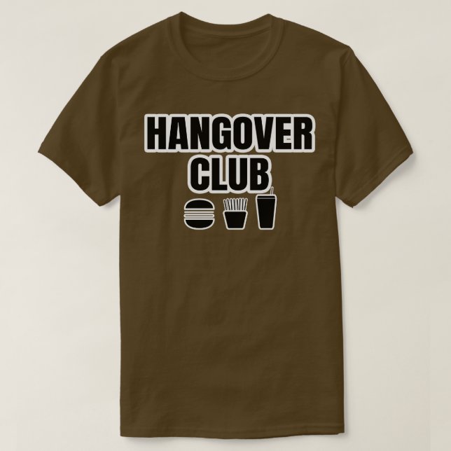 Hangover Klubb T Shirt (Design framsida)