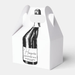 Hangover Recovery Kit Bröllop Guest Presentaskar