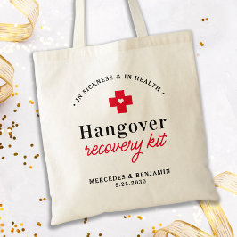Hangover Recovery Kit Personlig Bröllop Tygkasse