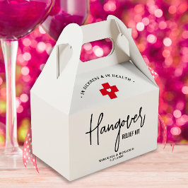 Hangover Relief Kit Personlig Bröllop Presentaskar