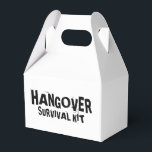 "Hangover Survival Kit" Presentaskar<br><div class="desc">Ge denna "Hangover Survival Kit" för att fira eller fira en 21-årsdag osv.</div>