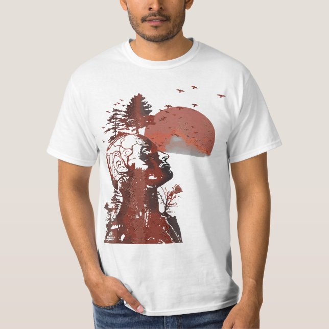 Hangovers Human Tree Costume For Mens Womens  T Shirt (Framsida)