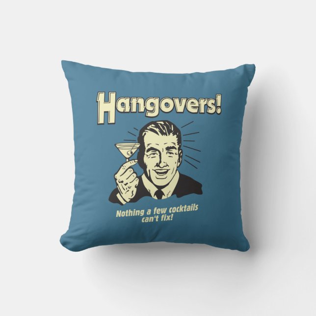 Hangovers: Inget Cocktail kan inte åtgärda Kudde (Framsida)
