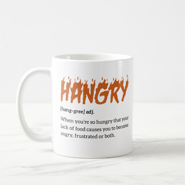 Hangry Definition  Kaffemugg (Vänster)
