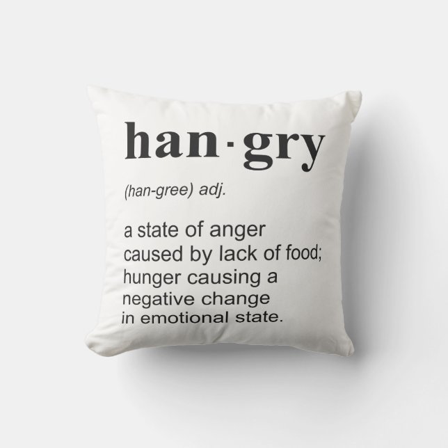 Hangry Kudde (Framsida)