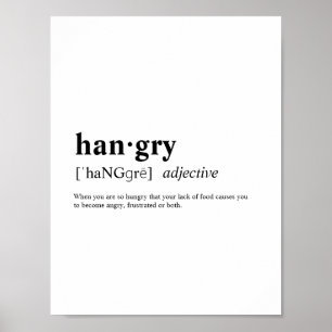 Hangry Poster