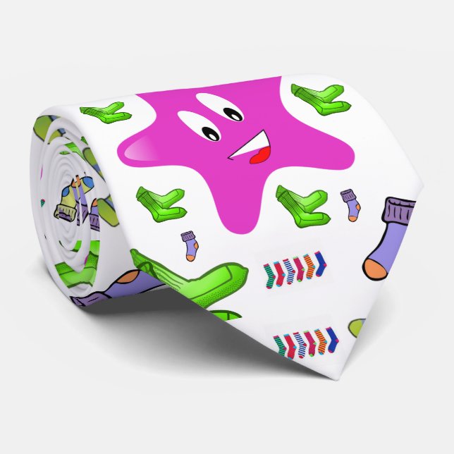 Hängsocklar för manar-designern slips (Rullad)