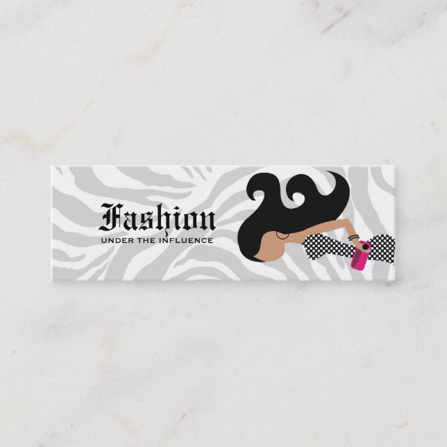 Hangtag för 311-Fashionista | Mini Visitkort (Framsida)