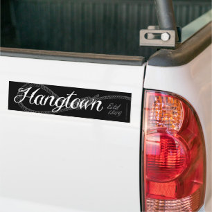 Hangtown Bumper Sticker (Est 1849) Bildekal