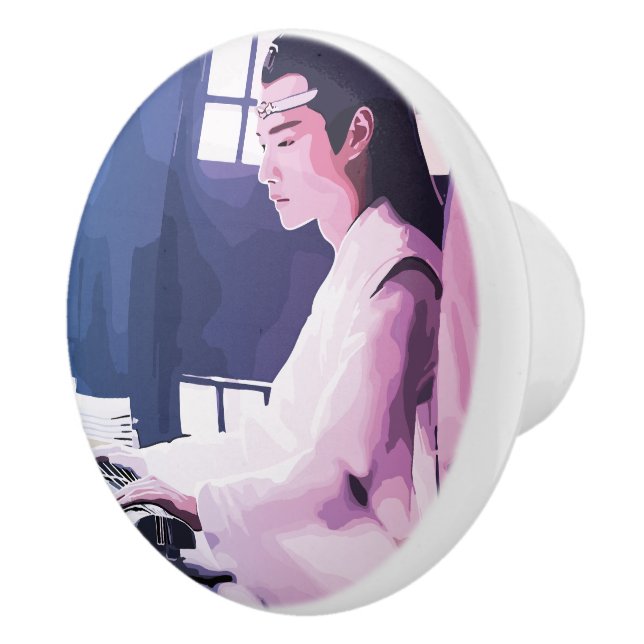 Hanguang Jun Lan Wangji The untamed MDZS Knopp (Höger)