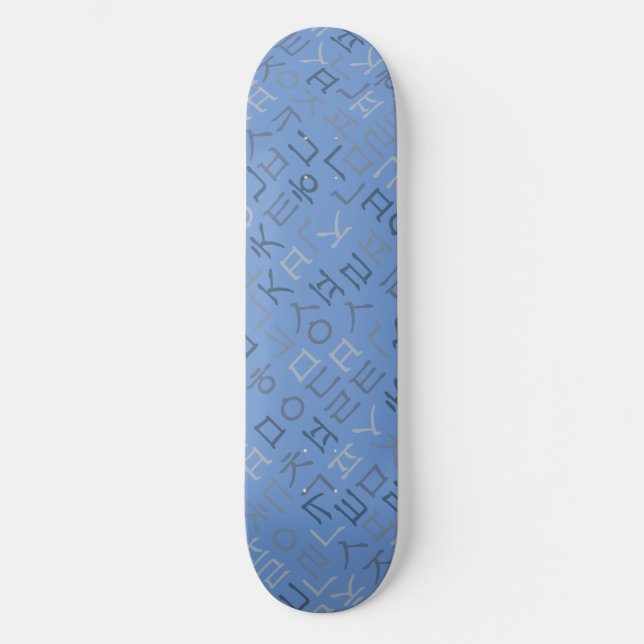 Hangul Mini Skateboard Bräda 18,5 Cm (Framsida)