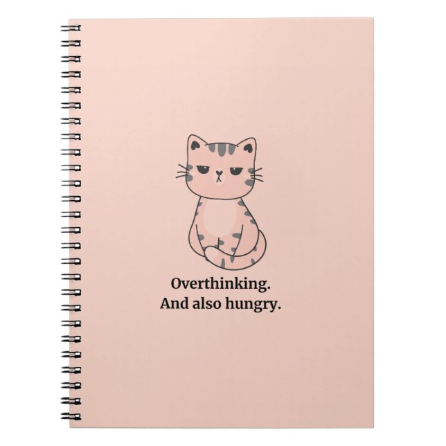 Hangy Cat Anteckningsbok (Framsidan)