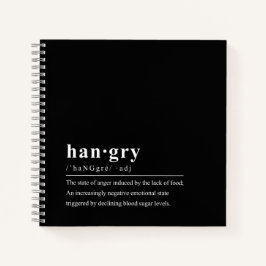 Hangy Dictionary Definition DIY Cookbook Notebook