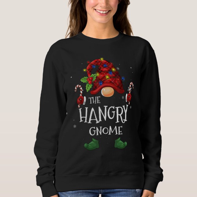 Hangy Gnome Buffalo Play Julgran Light T Shirt (Framsida)