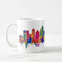 Hangzhou China Skyline Kaffemugg