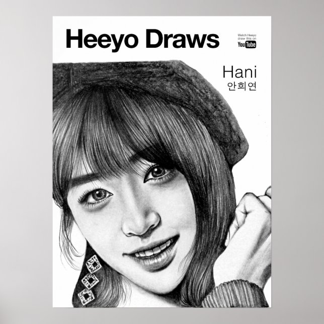 Hani Poster - av Heeyo Draws (Framsidan)