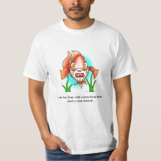 Hanibal åt jag hans lever med någon fava… tee shirt