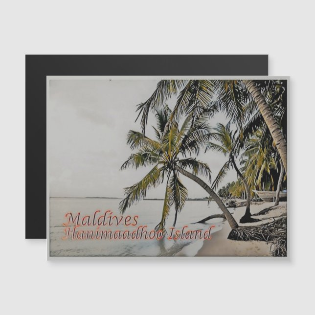 Hanimaadhoo Island - Maldives - (Fram/baksida)