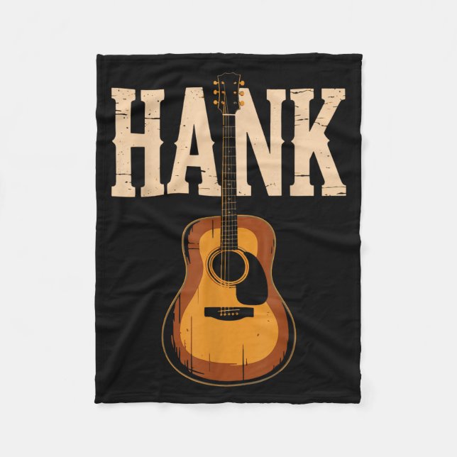 Hank Folk Style Line Dancing Western Country Music Fleecefilt (Framsidan)