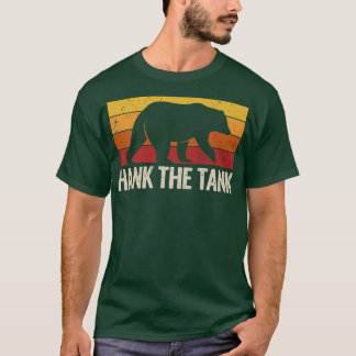 Hank, Tank Bear Vintage Distress Spara Hank th T Shirt