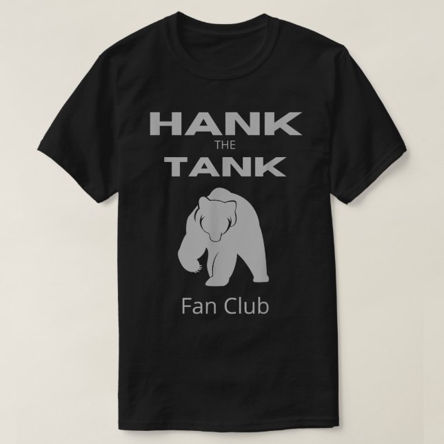 Hank Tanken 500 Bear Sjö Tahoe T Shirt (Design framsida)