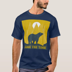 Hank Tanken Bear California Sjö Tahoe Bears Roligt T Shirt
