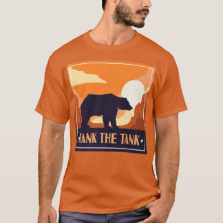 Hank Tanken Kalifornien Bear Sjö Tahoe Bears Fu T Shirt